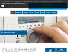 Tablet Screenshot of haustechnik-elbtal.de